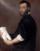 MORONI, Giovanni Battista The Sculptor Alessandro Vittoria oil painting